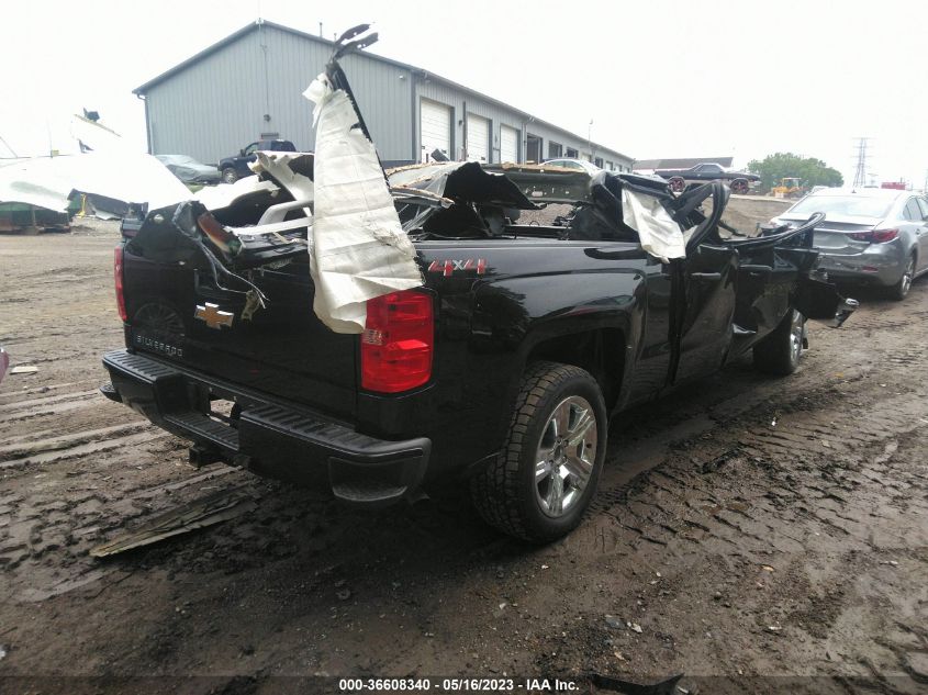 2018 CHEVROLET SILVERADO 1500 CUSTOM - 1GCVKPEC4JZ303209