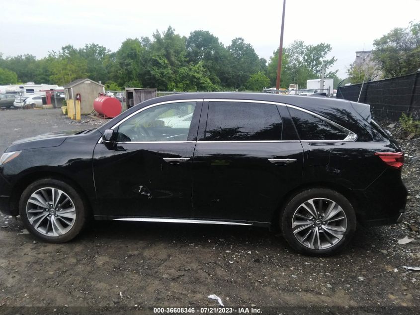 2018 ACURA MDX W/TECHNOLOGY PKG - 5J8YD4H56JL027493