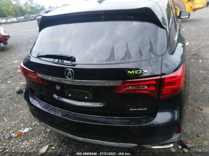 2018 ACURA MDX W/TECHNOLOGY PKG - 5J8YD4H56JL027493