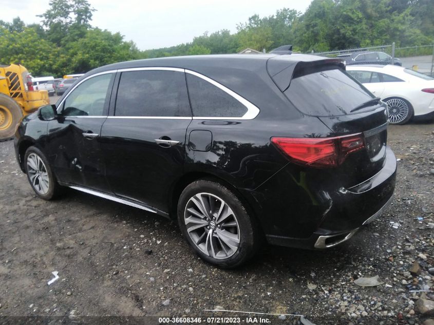 2018 ACURA MDX W/TECHNOLOGY PKG - 5J8YD4H56JL027493