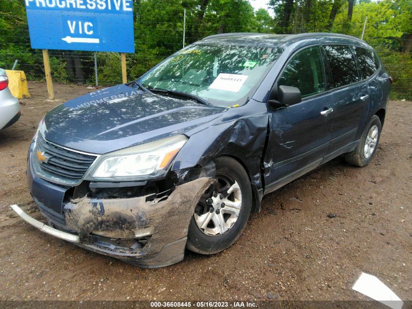 2014 CHEVROLET TRAVERSE LS - 1GNKRFKD9E1159951