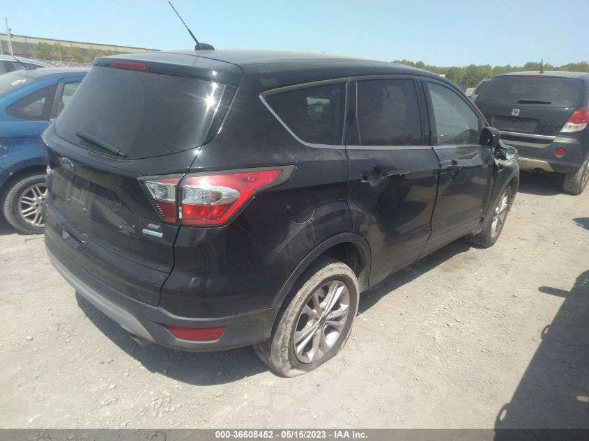 2017 FORD ESCAPE SE - 1FMCU0GD7HUA21437