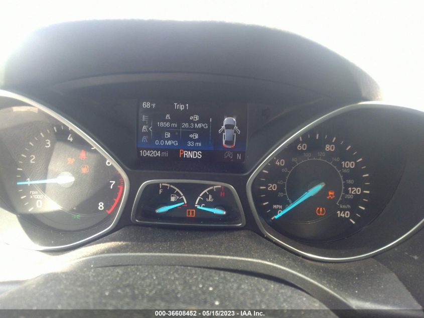 2017 FORD ESCAPE SE - 1FMCU0GD7HUA21437