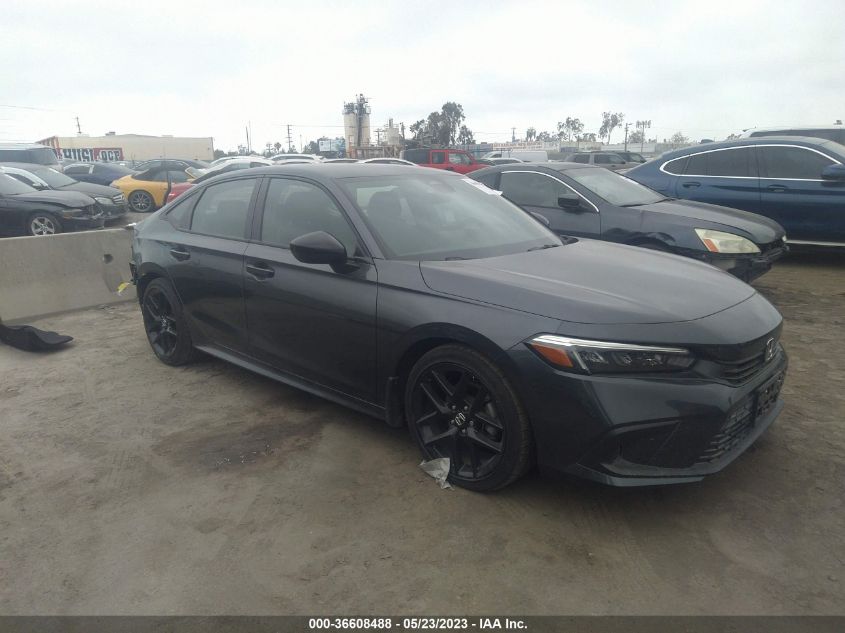 2022 HONDA CIVIC SEDAN SPORT - 2HGFE2F55NH569652