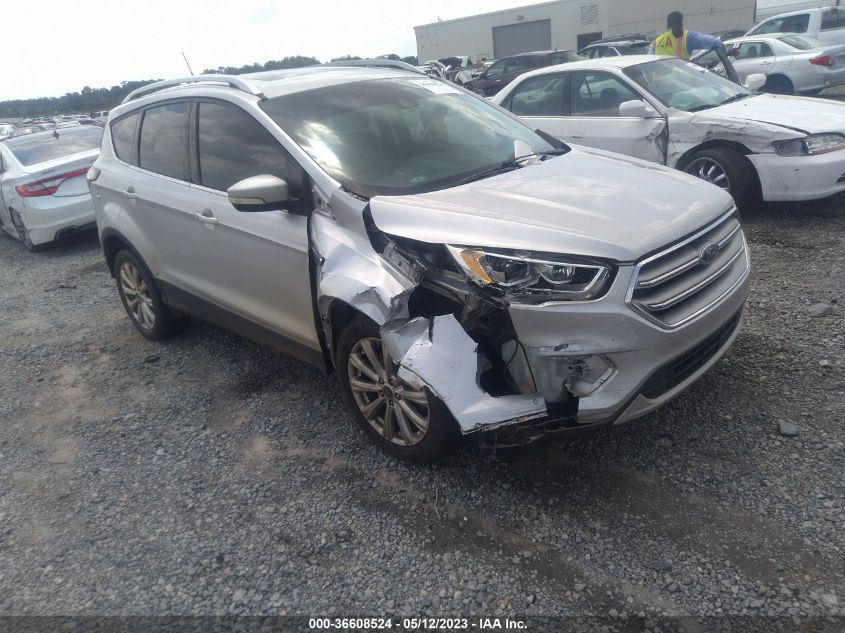 2017 FORD ESCAPE TITANIUM - 1FMCU0J95HUE63976