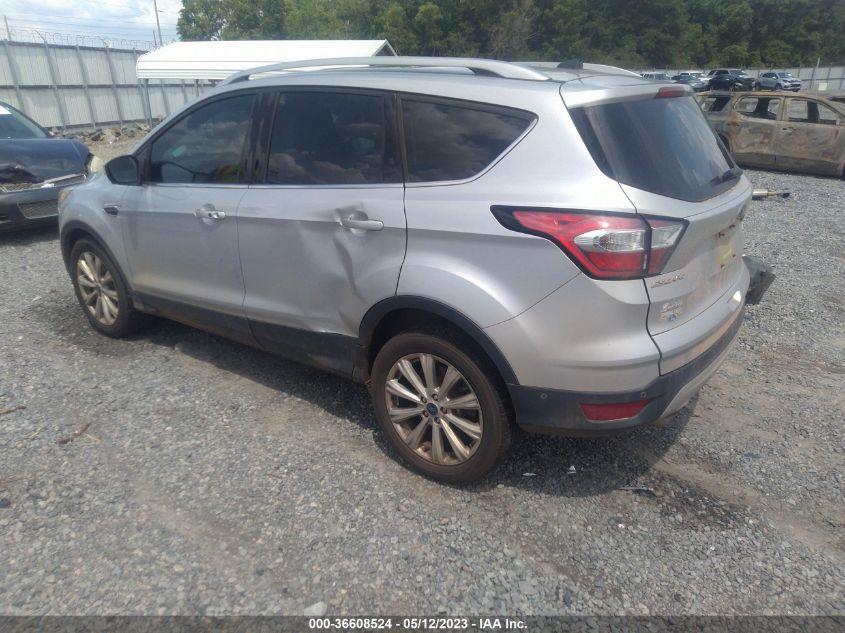 2017 FORD ESCAPE TITANIUM - 1FMCU0J95HUE63976