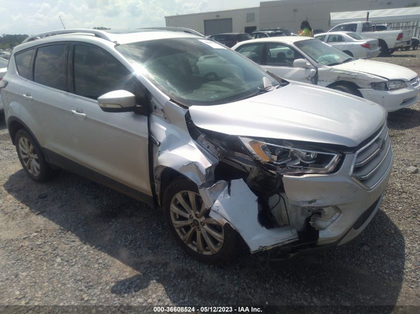 2017 FORD ESCAPE TITANIUM - 1FMCU0J95HUE63976