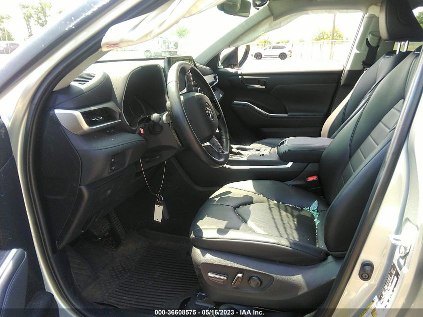 2021 TOYOTA HIGHLANDER HYBRID XLE - 5TDGBRCH8MS047536
