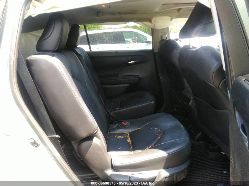 2021 TOYOTA HIGHLANDER HYBRID XLE - 5TDGBRCH8MS047536