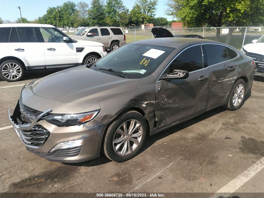 2020 CHEVROLET MALIBU LT - 1G1ZD5ST0LF008366