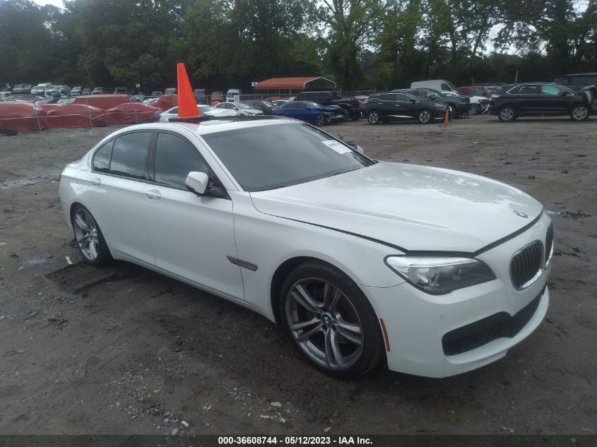 2014 BMW 7 SERIES 740I - WBAYA6C58ED144452