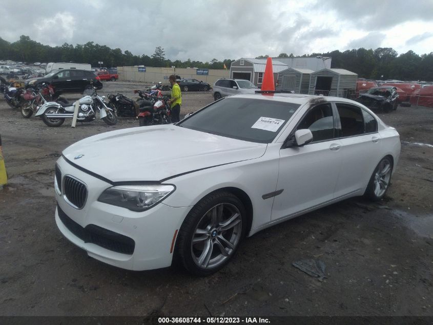 2014 BMW 7 SERIES 740I - WBAYA6C58ED144452