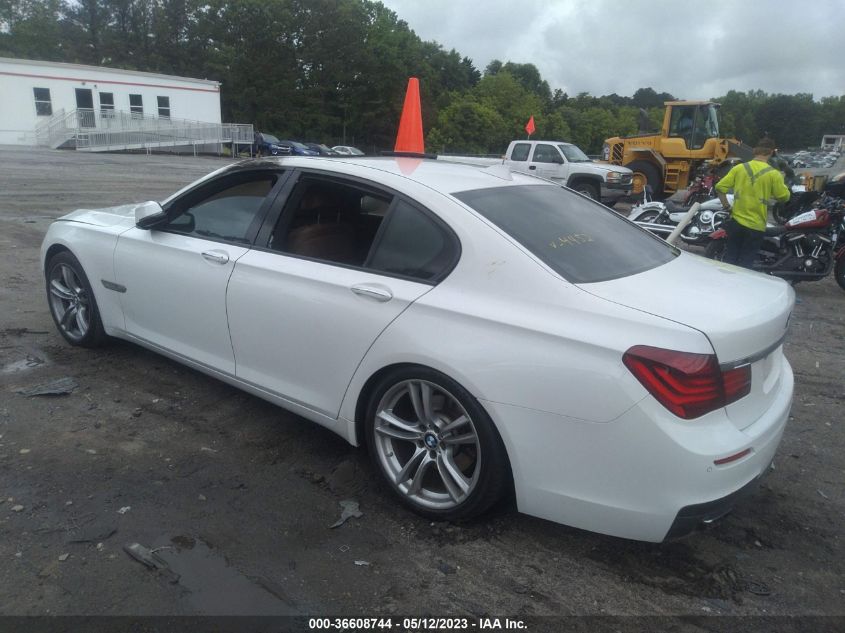 2014 BMW 7 SERIES 740I - WBAYA6C58ED144452