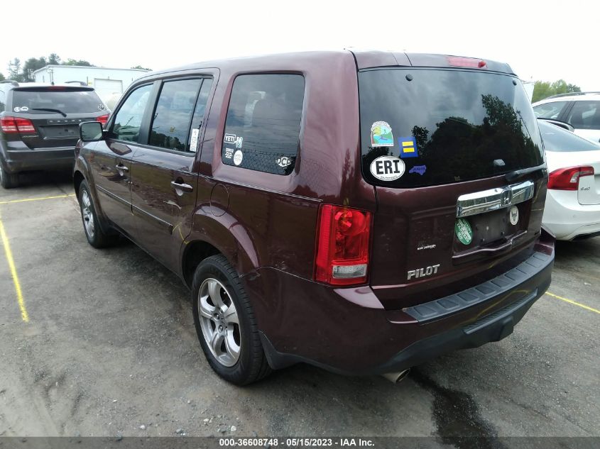 2013 HONDA PILOT EX-L - 5FNYF3H59DB004932