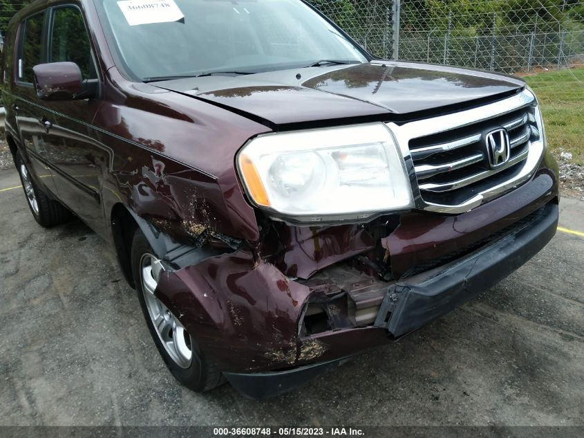 2013 HONDA PILOT EX-L - 5FNYF3H59DB004932