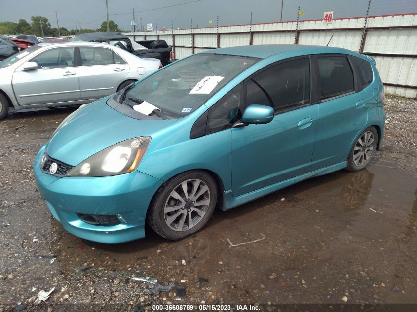 2013 HONDA FIT SPORT - JHMGE8H58DC046452