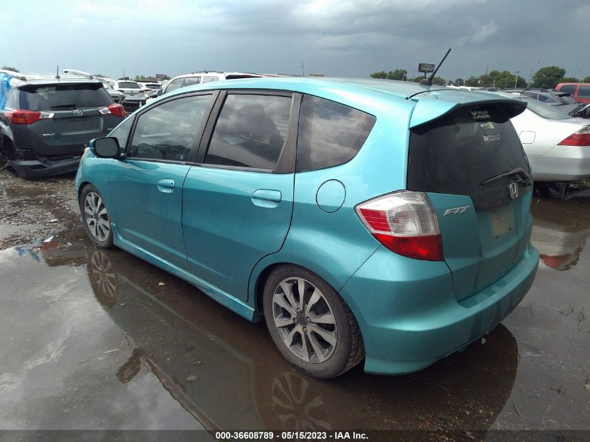 2013 HONDA FIT SPORT - JHMGE8H58DC046452