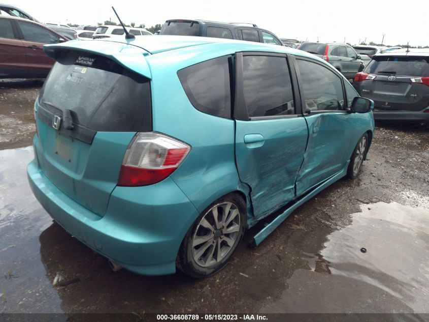 2013 HONDA FIT SPORT - JHMGE8H58DC046452