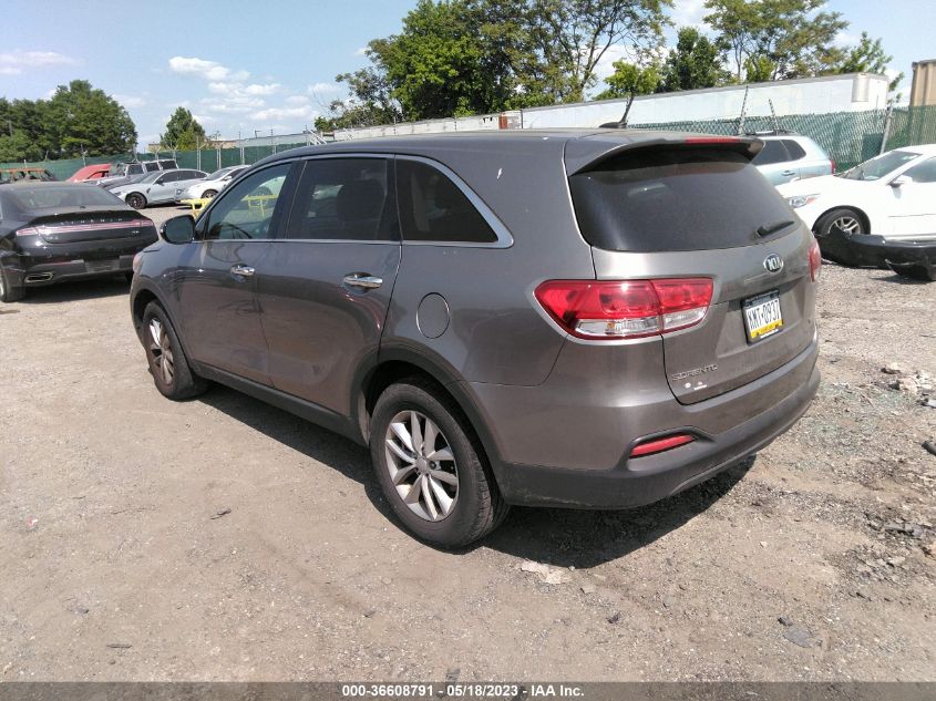 2017 KIA SORENTO L - 5XYPG4A38HG324300