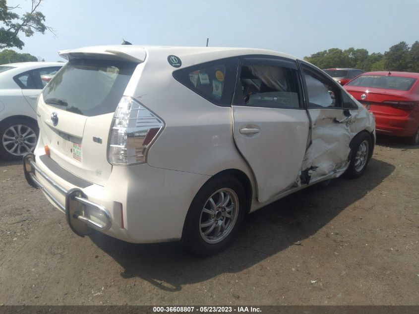 2014 TOYOTA PRIUS V TWO/THREE/FIVE - JTDZN3EU4E3365261