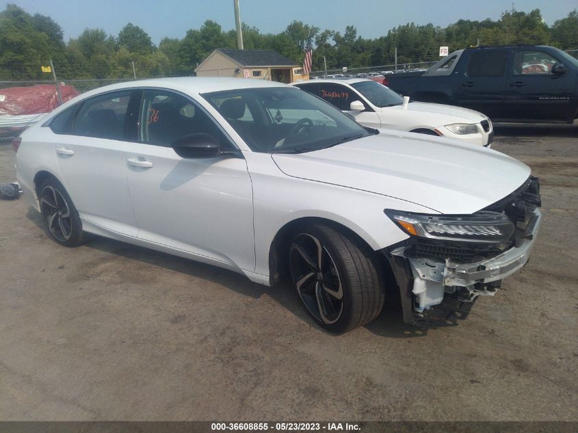 2022 HONDA ACCORD SEDAN SPORT SE - 1HGCV1F48NA066264