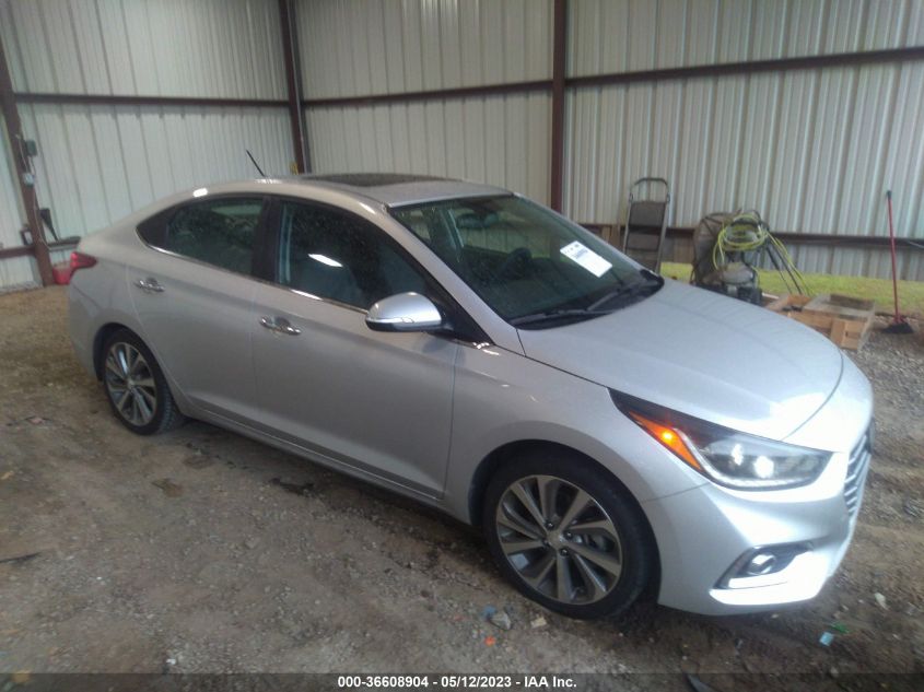2019 HYUNDAI ACCENT LIMITED - 3KPC34A30KE045583
