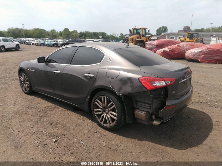 2015 MASERATI GHIBLI S Q4 ZAM57RTA7F1134643