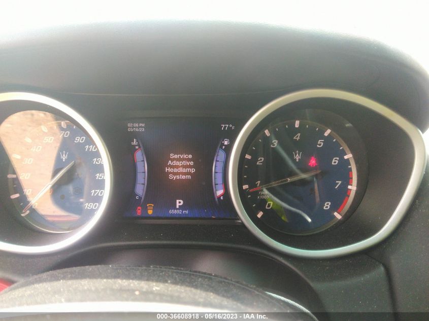 2015 MASERATI GHIBLI S Q4 ZAM57RTA7F1134643