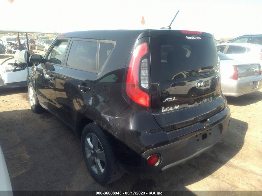 2017 KIA SOUL BASE - KNDJN2A23H7440296
