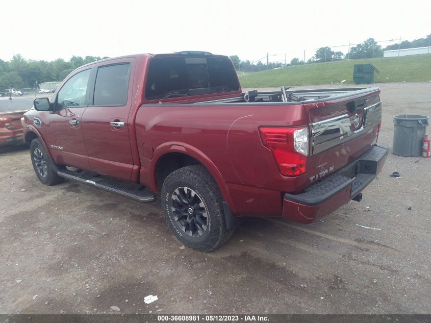 2017 NISSAN TITAN PLATINUM RESERVE - 1N6AA1E56HN525362
