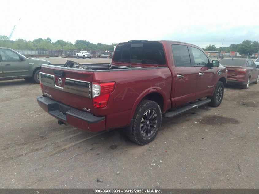 2017 NISSAN TITAN PLATINUM RESERVE - 1N6AA1E56HN525362