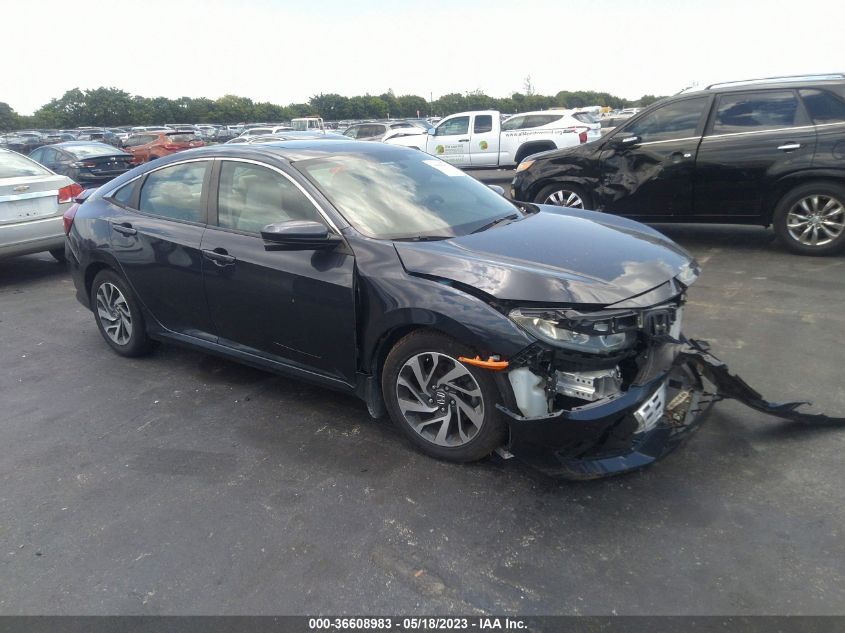 2018 HONDA CIVIC SEDAN EX - 19XFC2F73JE010497