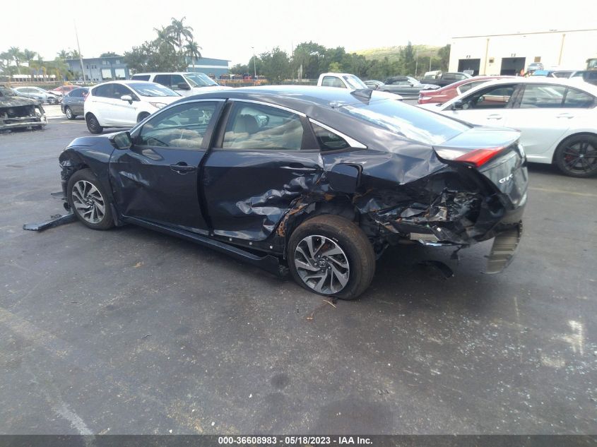2018 HONDA CIVIC SEDAN EX - 19XFC2F73JE010497
