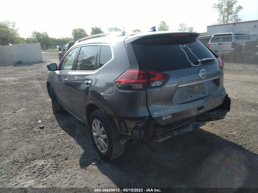 VIN JN8AT2MV2KW389645 2019 NISSAN ROGUE SV