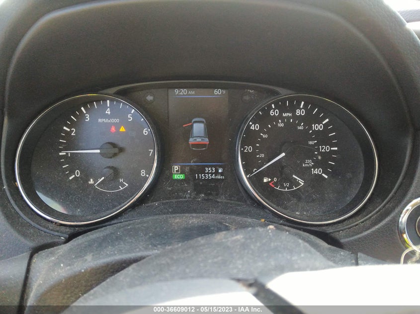 VIN JN8AT2MV2KW389645 2019 NISSAN ROGUE SV
