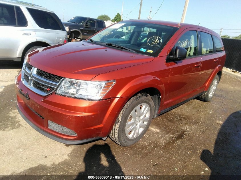 2014 DODGE JOURNEY AMERICAN VALUE PKG - 3C4PDCAB2ET276906