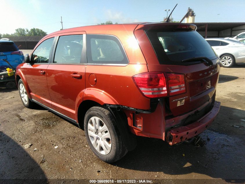 2014 DODGE JOURNEY AMERICAN VALUE PKG - 3C4PDCAB2ET276906