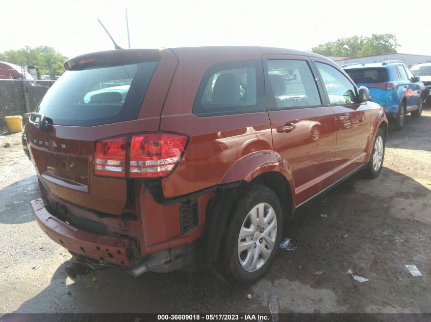 2014 DODGE JOURNEY AMERICAN VALUE PKG - 3C4PDCAB2ET276906