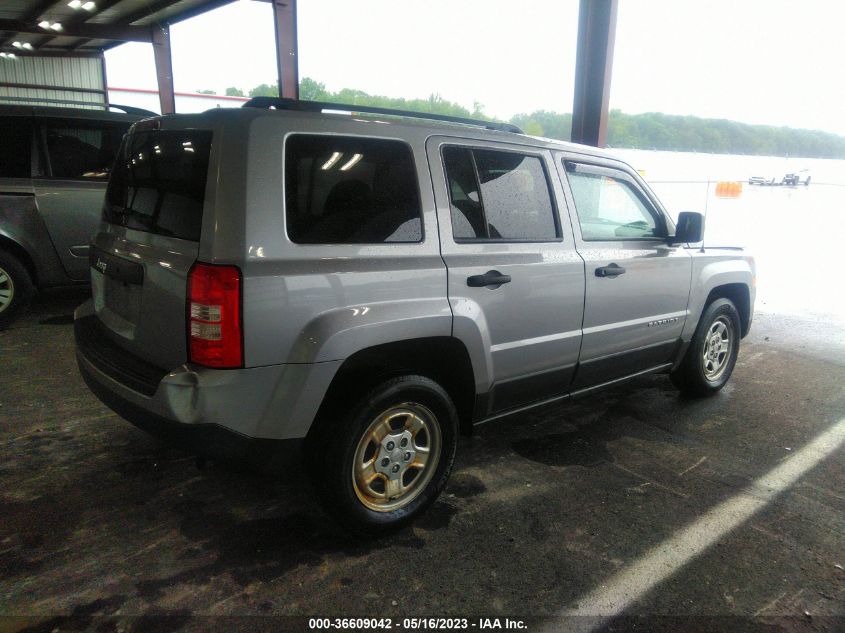 2014 JEEP PATRIOT SPORT - 1C4NJPBB6ED864657
