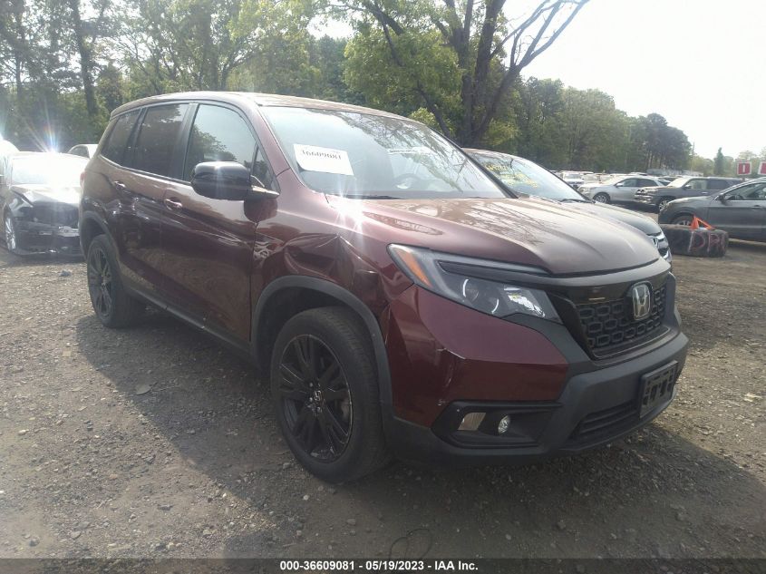 2019 HONDA PASSPORT SPORT - 5FNYF8H26KB019193