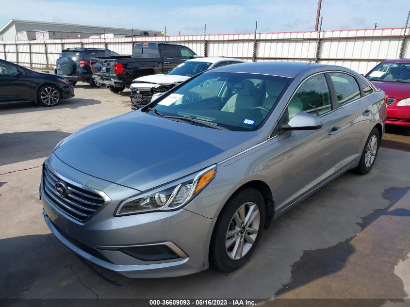 2017 HYUNDAI SONATA SE - 5NPE24AF9HH466437