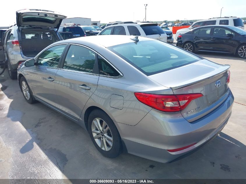 2017 HYUNDAI SONATA SE - 5NPE24AF9HH466437