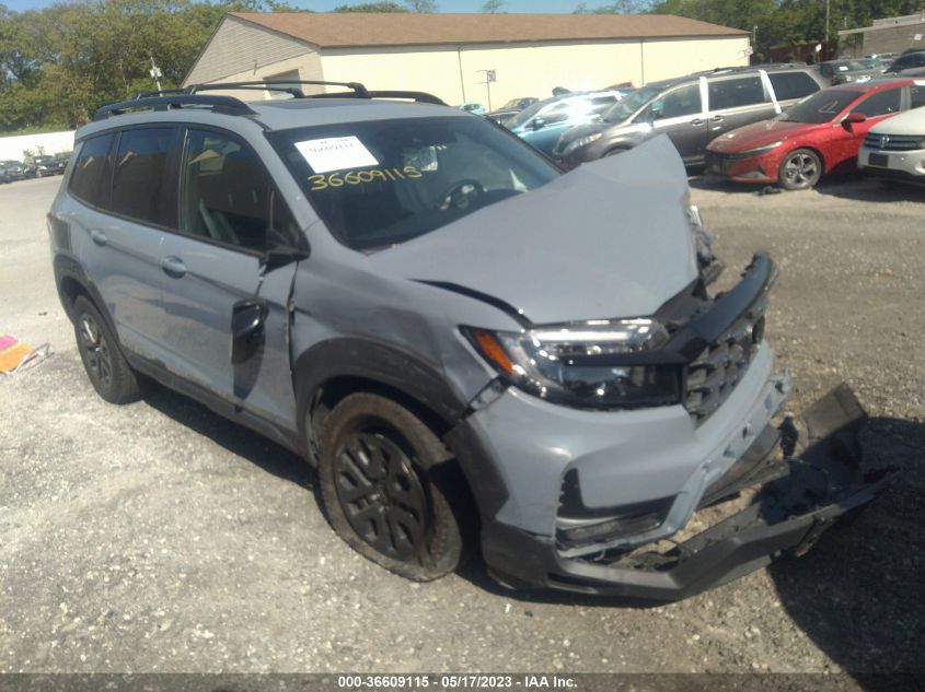 2022 HONDA PASSPORT TRAILSPORT - 5FNYF8H69NB021172