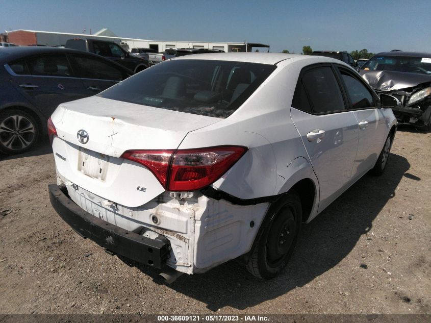 2017 TOYOTA COROLLA LE - 5YFBURHE7HP692938