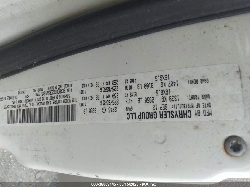 2013 DODGE GRAND CARAVAN AMERICAN VALUE PKG - 2C4RDGBG2DR505645