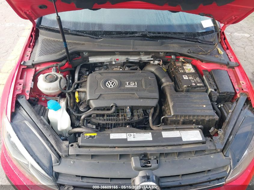 2018 VOLKSWAGEN GOLF R WVWVF7AU5JW076889