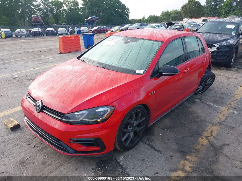 2018 VOLKSWAGEN GOLF R WVWVF7AU5JW076889