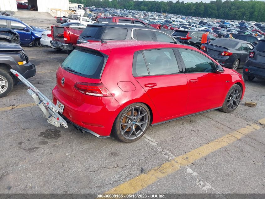 2018 VOLKSWAGEN GOLF R WVWVF7AU5JW076889