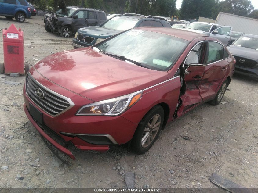 2016 HYUNDAI SONATA 2.4L SE - 5NPE24AF9GH312390