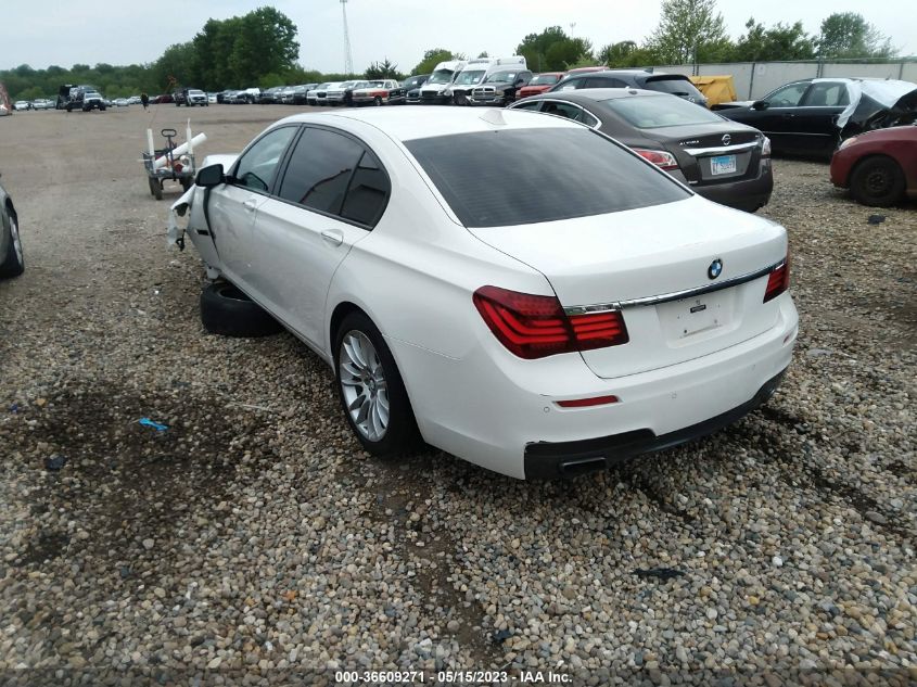 2015 BMW 7 SERIES 750LI XDRIVE - WBAYF8C58FD655156